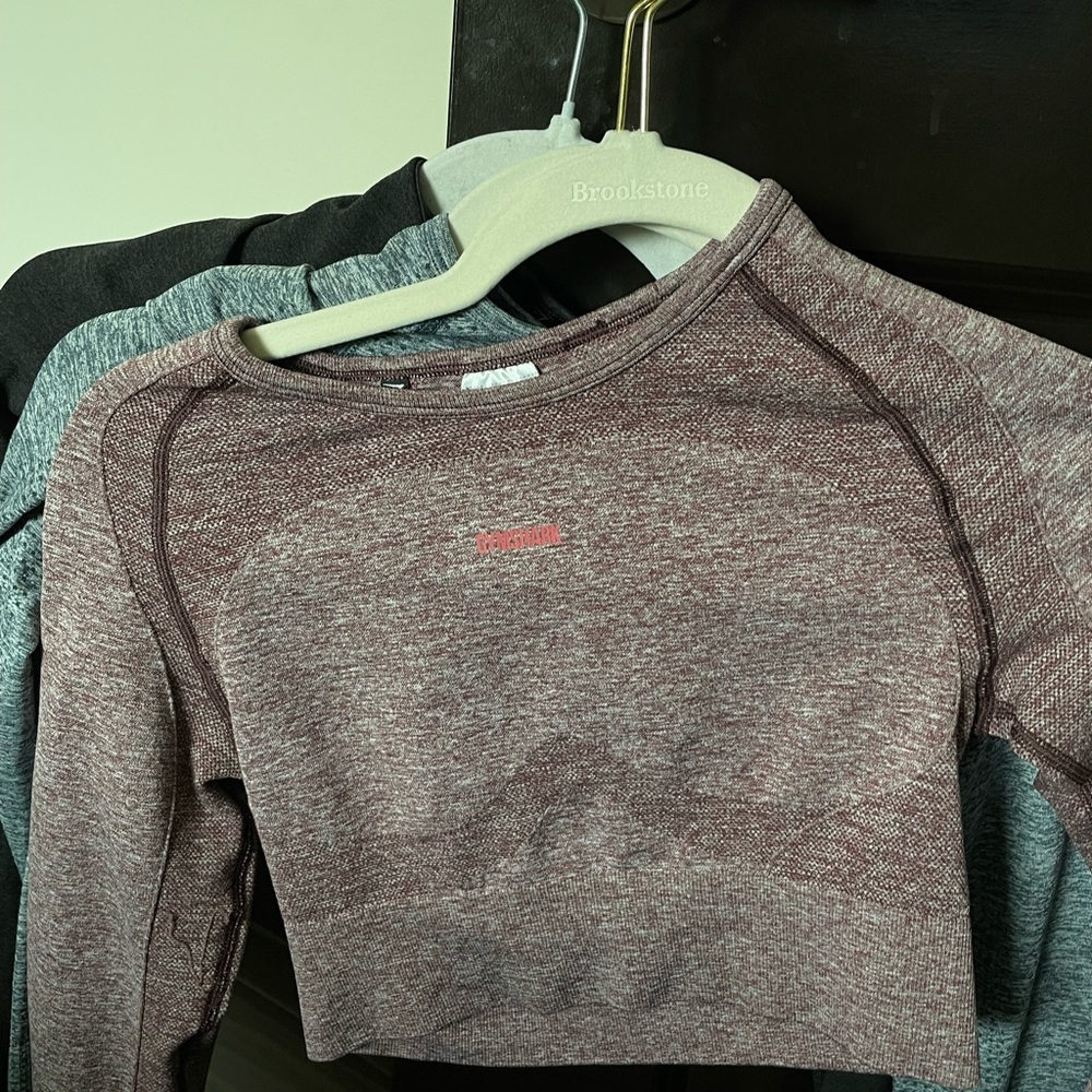 Gymshark seamless crop tops (5)